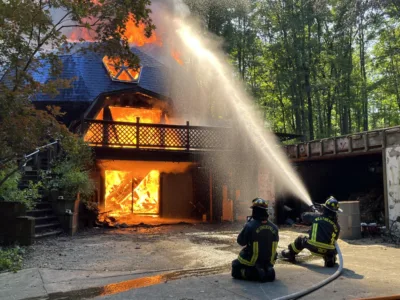 Controlled burn keeps firefighters prepared